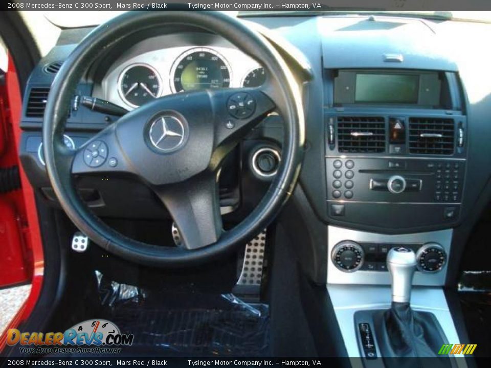 2008 Mercedes-Benz C 300 Sport Mars Red / Black Photo #10