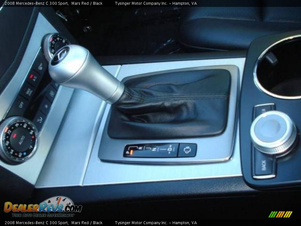 2008 Mercedes-Benz C 300 Sport Mars Red / Black Photo #14