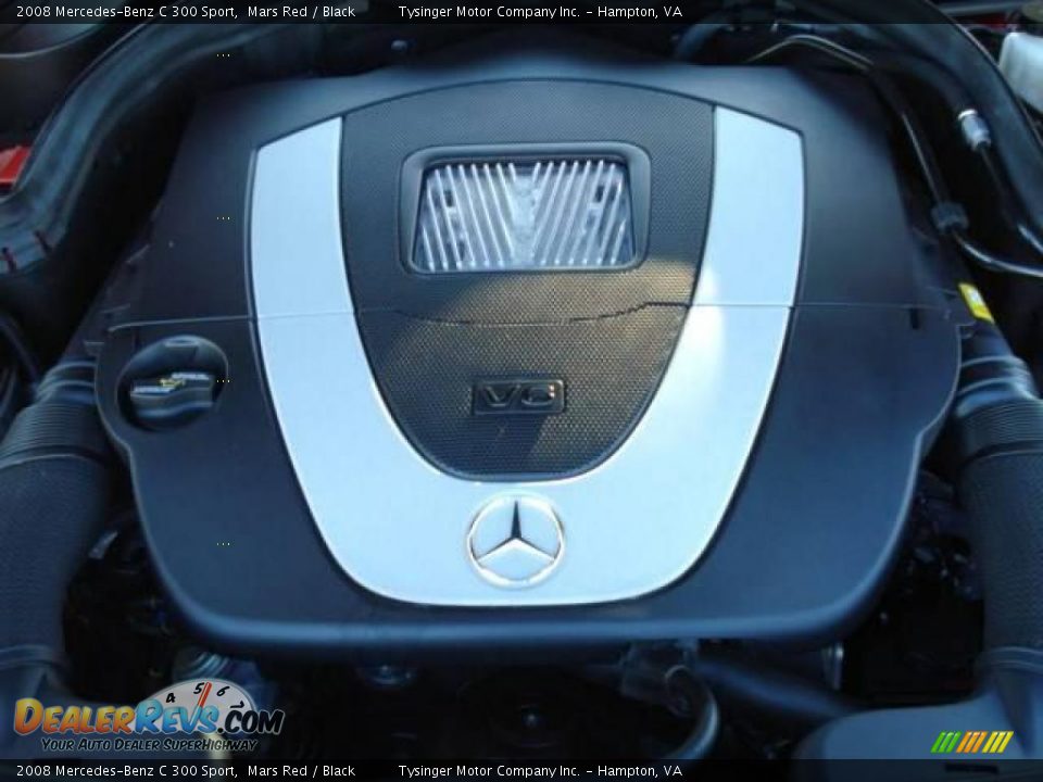 2008 Mercedes-Benz C 300 Sport Mars Red / Black Photo #20