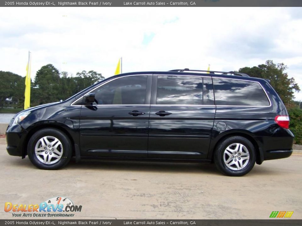 2005 Honda Odyssey EX-L Nighthawk Black Pearl / Ivory Photo #4