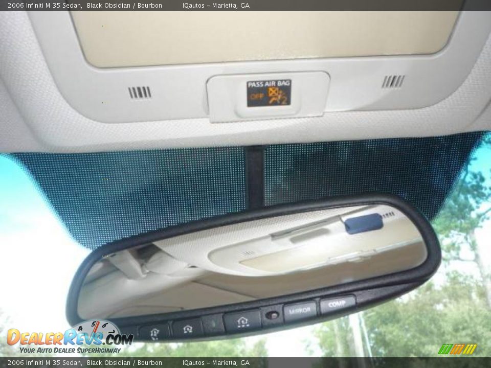 2006 Infiniti M 35 Sedan Black Obsidian / Bourbon Photo #17