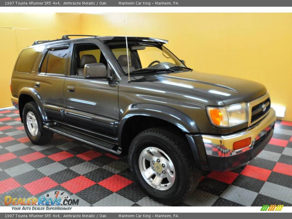 1997 Toyota 4Runner SR5 4x4 Anthracite Metallic / Oak Photo #1