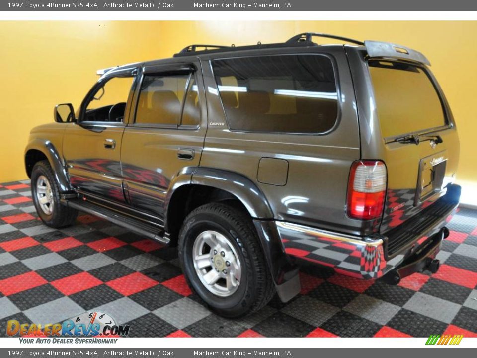 1997 Toyota 4Runner SR5 4x4 Anthracite Metallic / Oak Photo #4