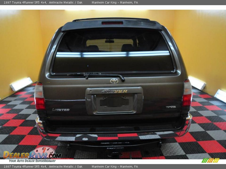 1997 Toyota 4Runner SR5 4x4 Anthracite Metallic / Oak Photo #5