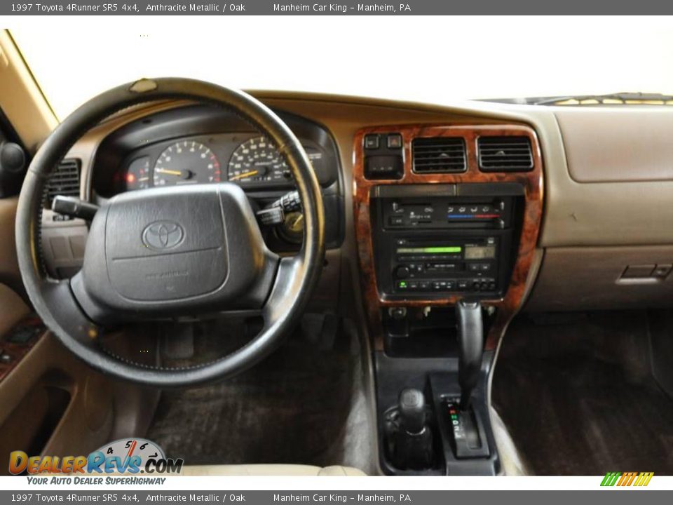 1997 Toyota 4Runner SR5 4x4 Anthracite Metallic / Oak Photo #9