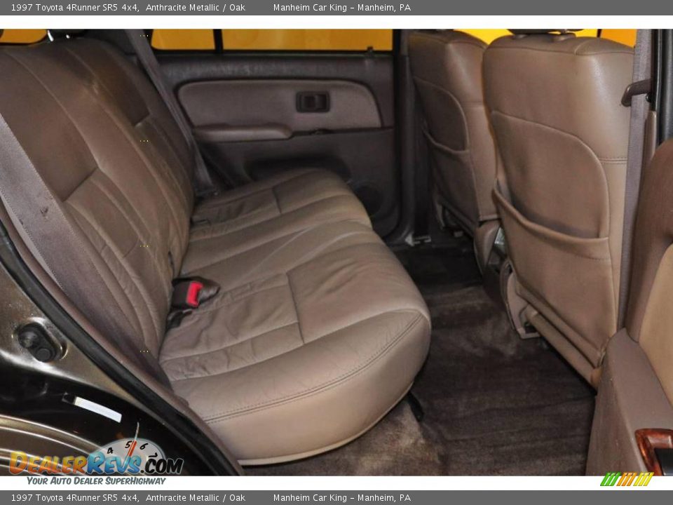 1997 Toyota 4Runner SR5 4x4 Anthracite Metallic / Oak Photo #18