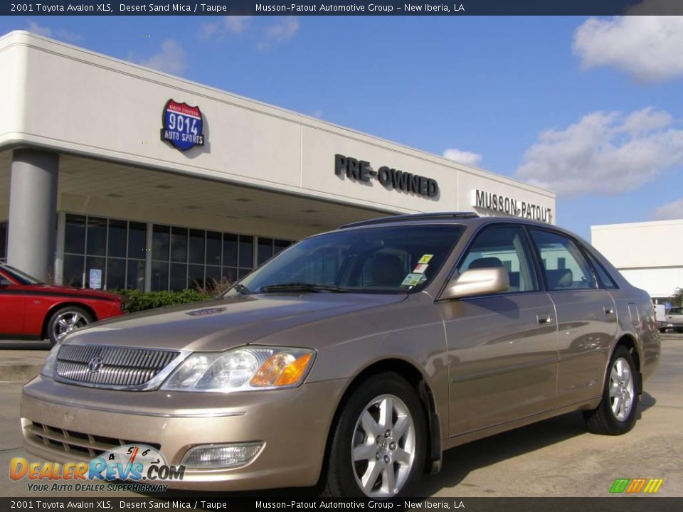 2001 Toyota Avalon XLS Desert Sand Mica / Taupe Photo #1