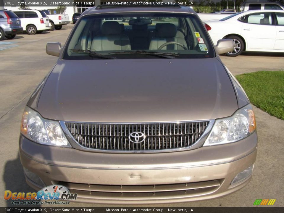 2001 Toyota Avalon XLS Desert Sand Mica / Taupe Photo #8