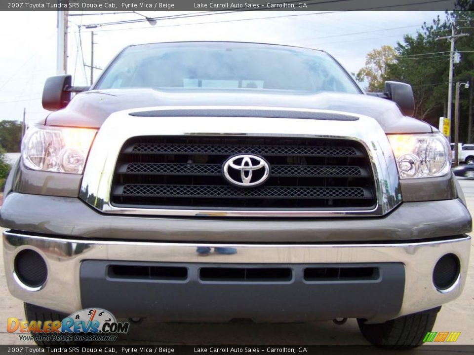 2007 Toyota Tundra SR5 Double Cab Pyrite Mica / Beige Photo #9