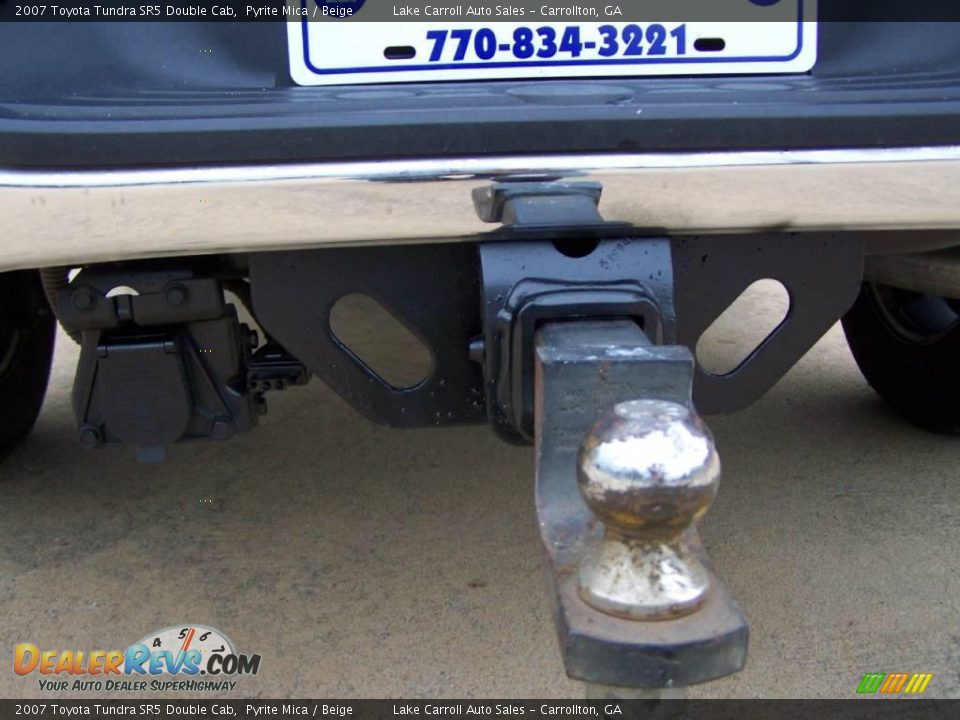 2007 Toyota Tundra SR5 Double Cab Pyrite Mica / Beige Photo #14