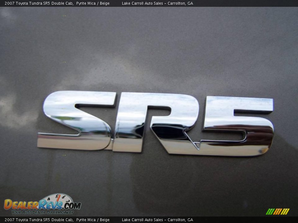2007 Toyota Tundra SR5 Double Cab Pyrite Mica / Beige Photo #16