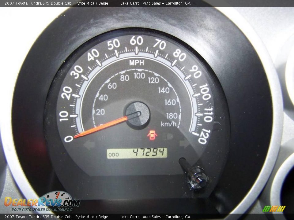 2007 Toyota Tundra SR5 Double Cab Pyrite Mica / Beige Photo #22