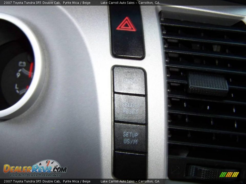 2007 Toyota Tundra SR5 Double Cab Pyrite Mica / Beige Photo #23