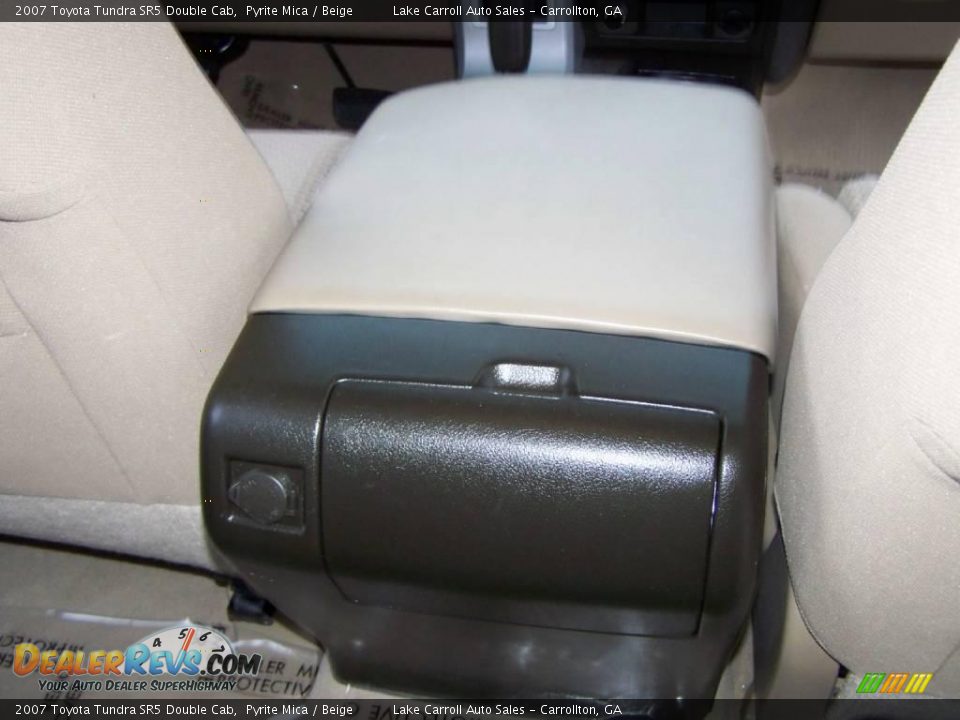 2007 Toyota Tundra SR5 Double Cab Pyrite Mica / Beige Photo #29