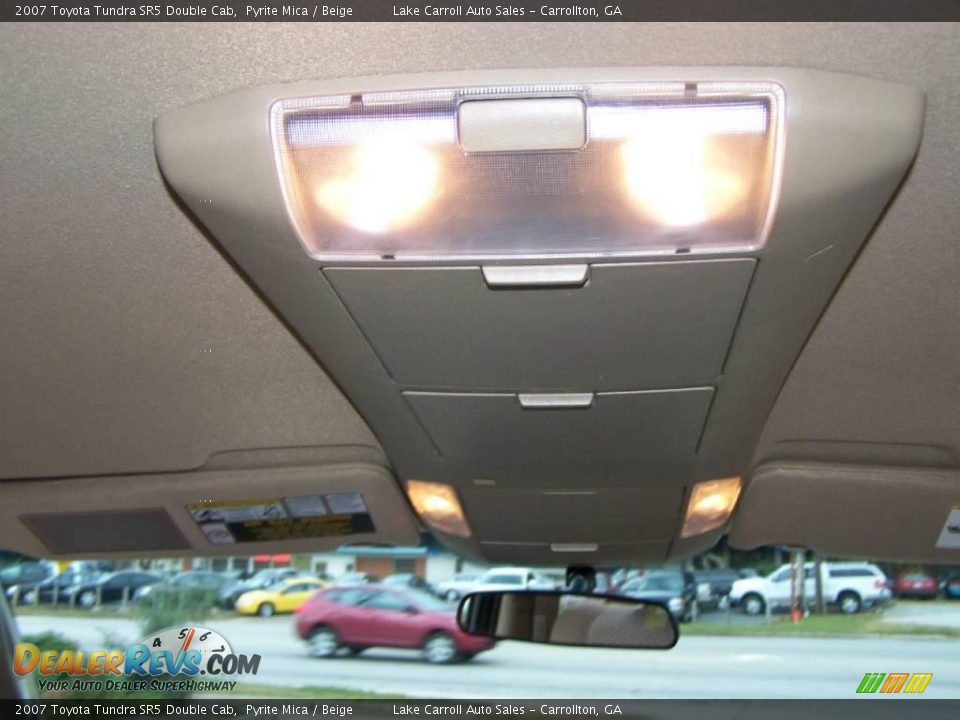 2007 Toyota Tundra SR5 Double Cab Pyrite Mica / Beige Photo #30