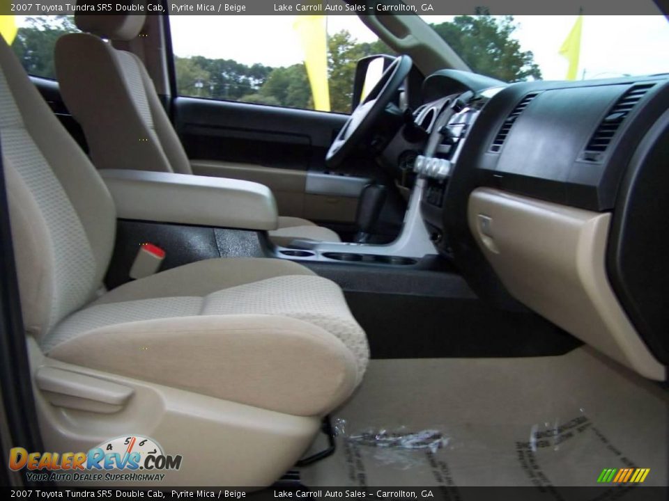2007 Toyota Tundra SR5 Double Cab Pyrite Mica / Beige Photo #32