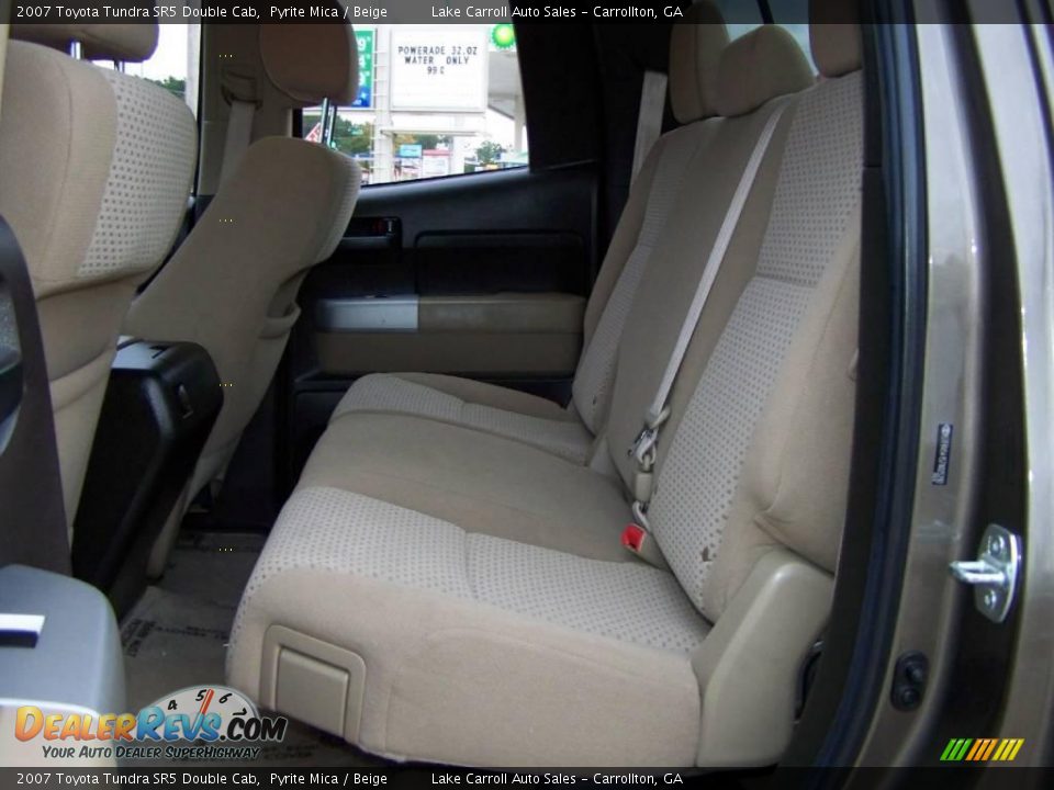 2007 Toyota Tundra SR5 Double Cab Pyrite Mica / Beige Photo #33