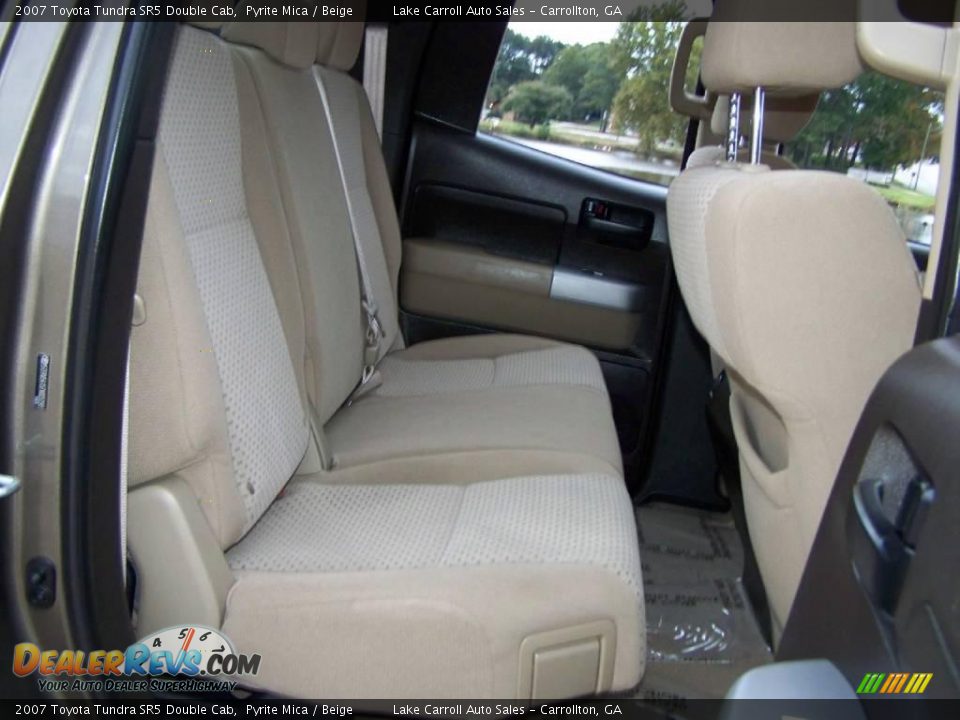2007 Toyota Tundra SR5 Double Cab Pyrite Mica / Beige Photo #34