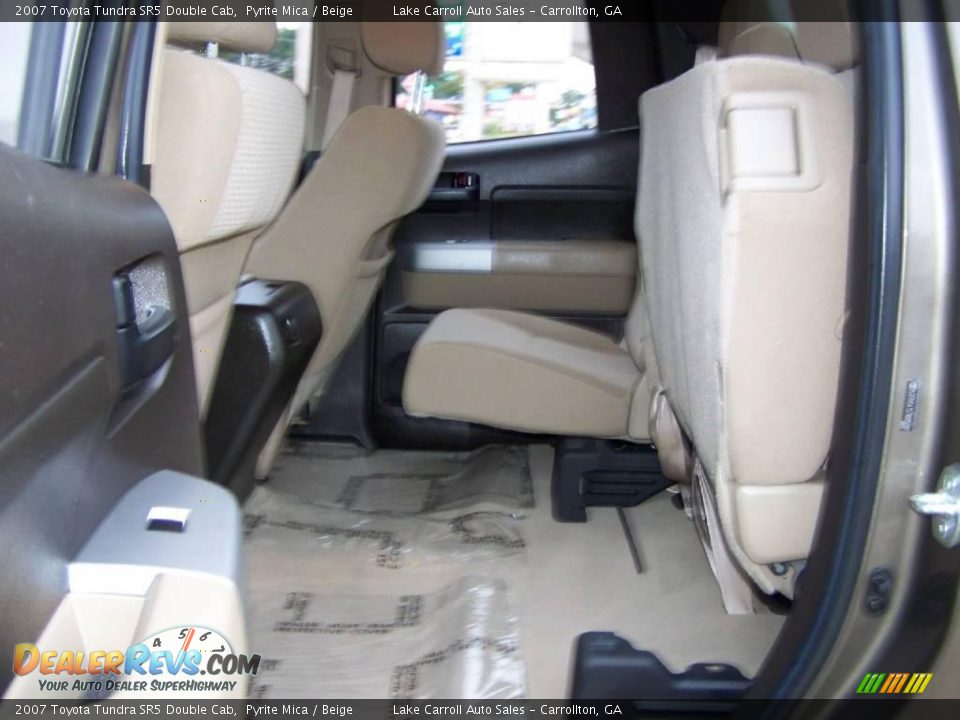 2007 Toyota Tundra SR5 Double Cab Pyrite Mica / Beige Photo #35