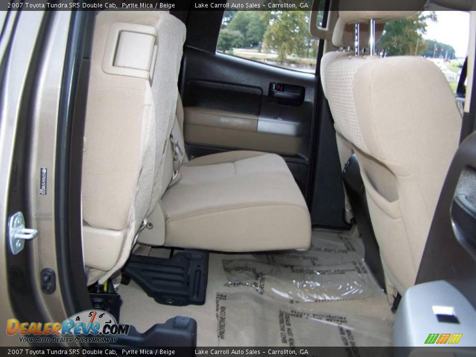 2007 Toyota Tundra SR5 Double Cab Pyrite Mica / Beige Photo #36