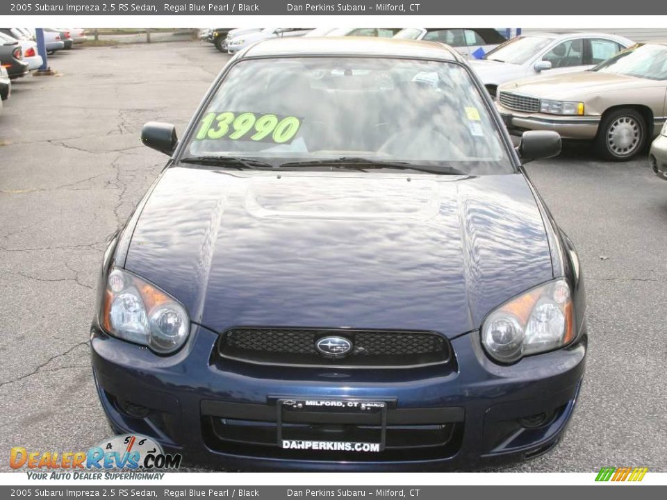 2005 Subaru Impreza 2.5 RS Sedan Regal Blue Pearl / Black Photo #2