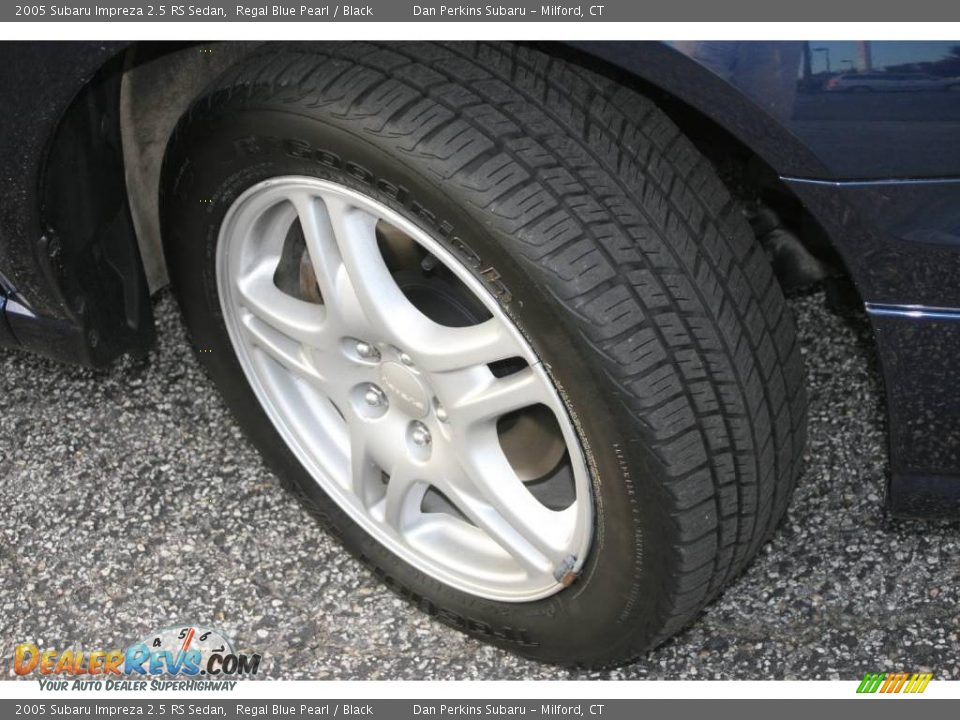 2005 Subaru Impreza 2.5 RS Sedan Regal Blue Pearl / Black Photo #9