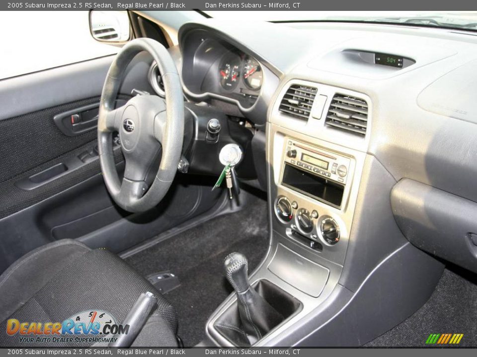 2005 Subaru Impreza 2.5 RS Sedan Regal Blue Pearl / Black Photo #10