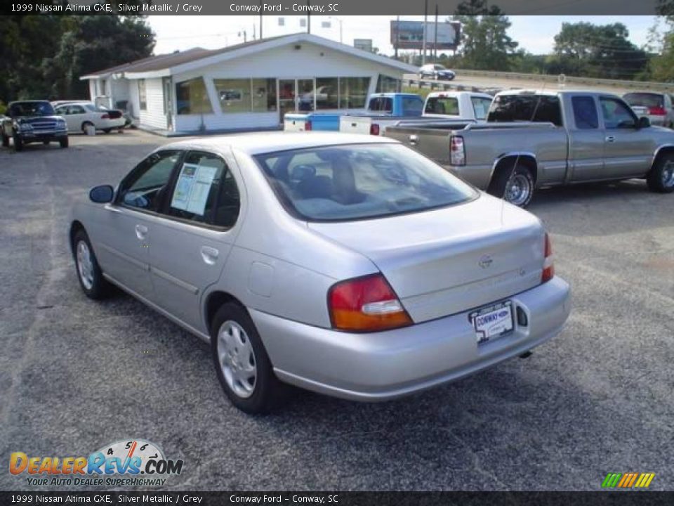 1999 Nissan Altima GXE Silver Metallic / Grey Photo #7