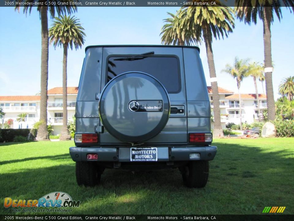 2005 Mercedes-Benz G 500 Grand Edition Granite Grey Metallic / Black Photo #7
