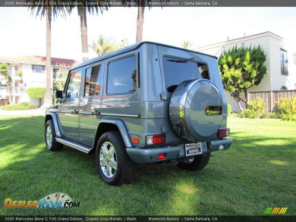 2005 Mercedes-Benz G 500 Grand Edition Granite Grey Metallic / Black Photo #8