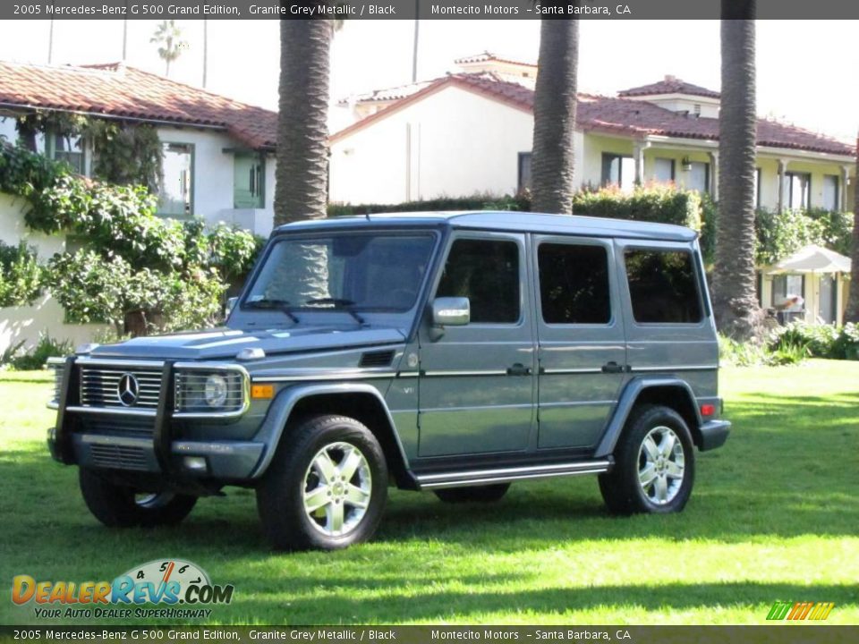 2005 Mercedes-Benz G 500 Grand Edition Granite Grey Metallic / Black Photo #10