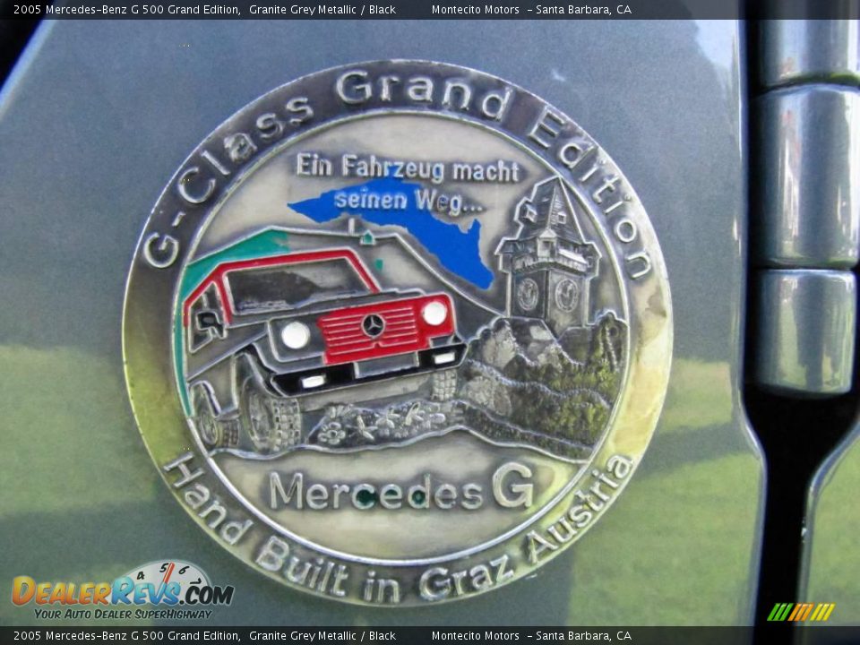 2005 Mercedes-Benz G 500 Grand Edition Granite Grey Metallic / Black Photo #21