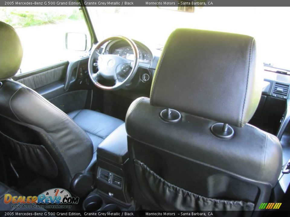2005 Mercedes-Benz G 500 Grand Edition Granite Grey Metallic / Black Photo #27