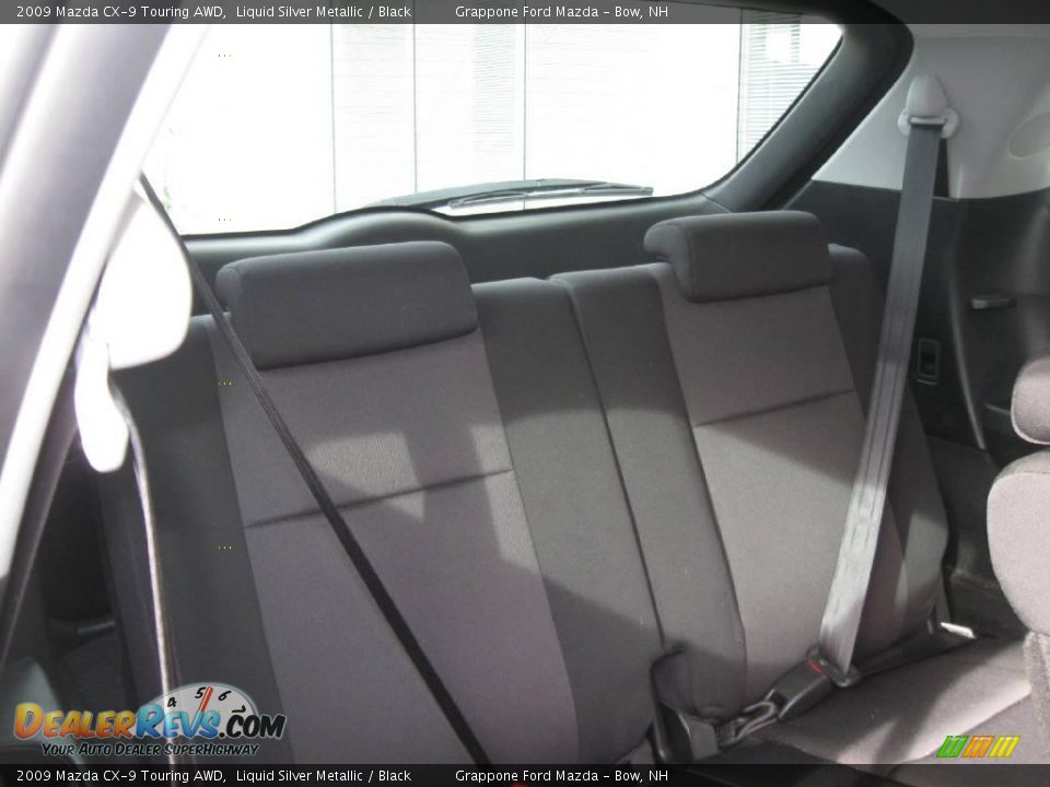 2009 Mazda CX-9 Touring AWD Liquid Silver Metallic / Black Photo #5