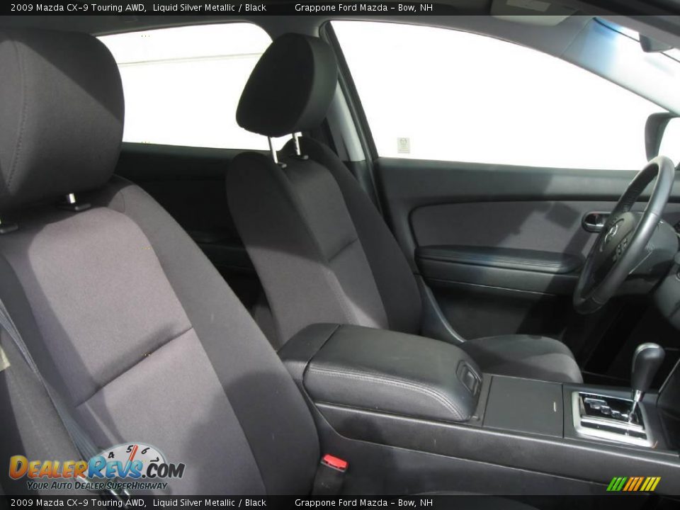2009 Mazda CX-9 Touring AWD Liquid Silver Metallic / Black Photo #7