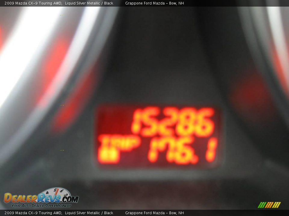 2009 Mazda CX-9 Touring AWD Liquid Silver Metallic / Black Photo #12