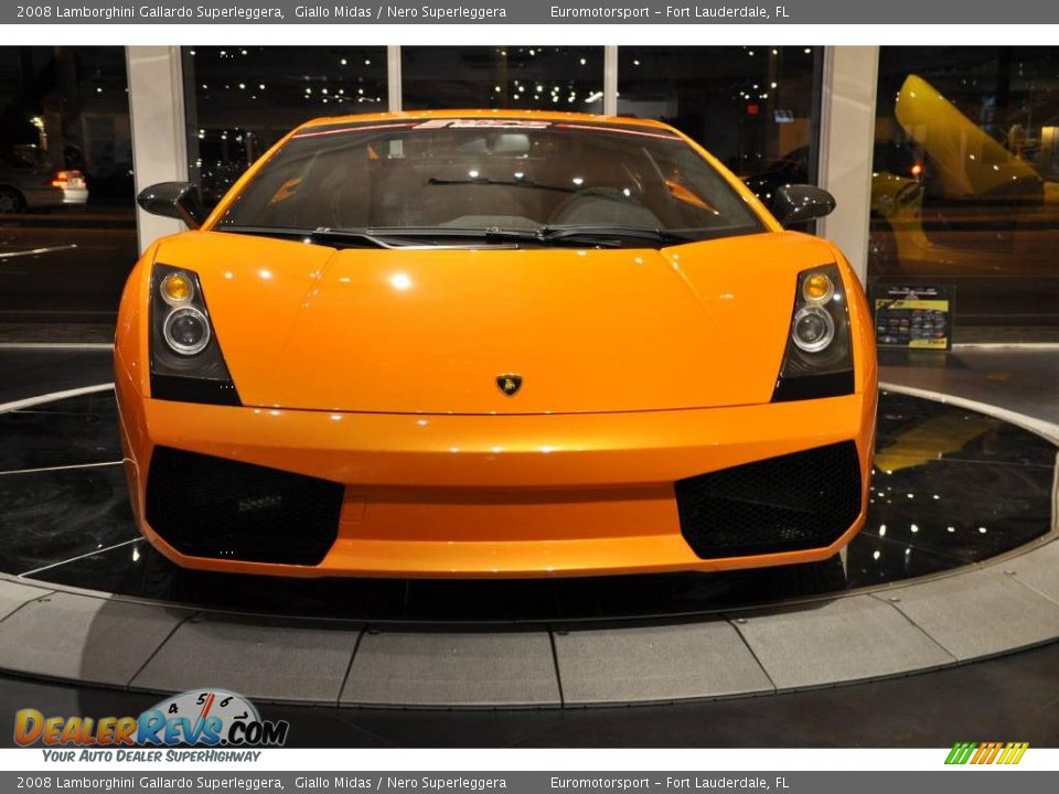 2008 Lamborghini Gallardo Superleggera Giallo Midas / Nero Superleggera Photo #19