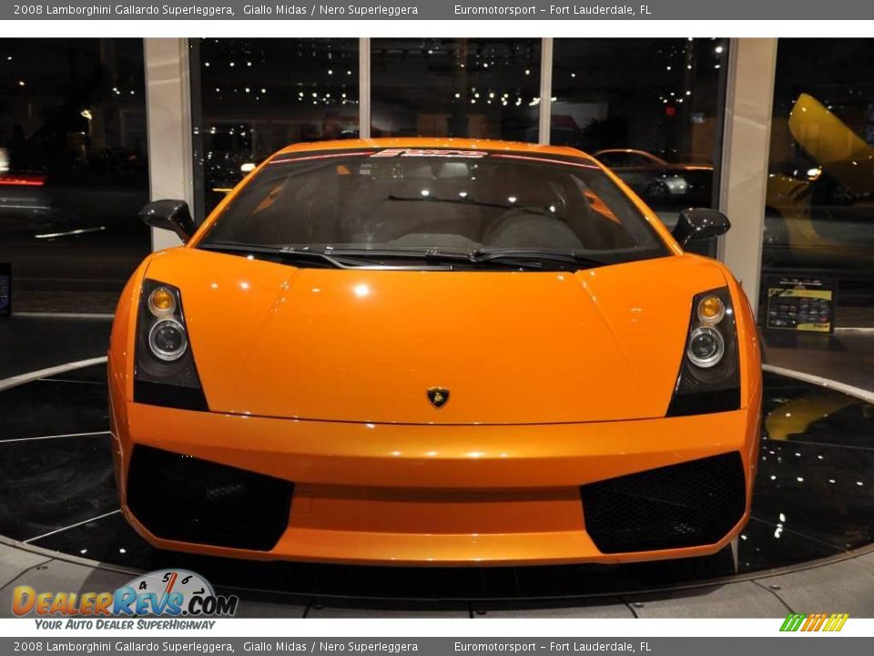 2008 Lamborghini Gallardo Superleggera Giallo Midas / Nero Superleggera Photo #26