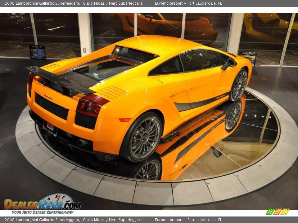 2008 Lamborghini Gallardo Superleggera Giallo Midas / Nero Superleggera Photo #27