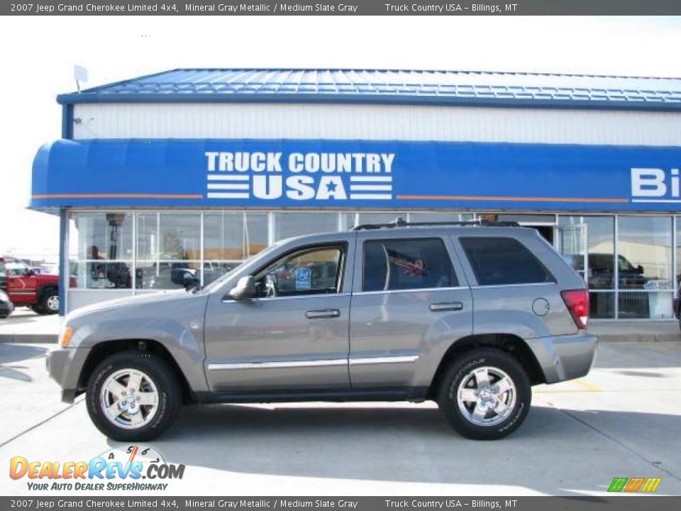 2007 Jeep Grand Cherokee Limited 4x4 Mineral Gray Metallic / Medium Slate Gray Photo #1