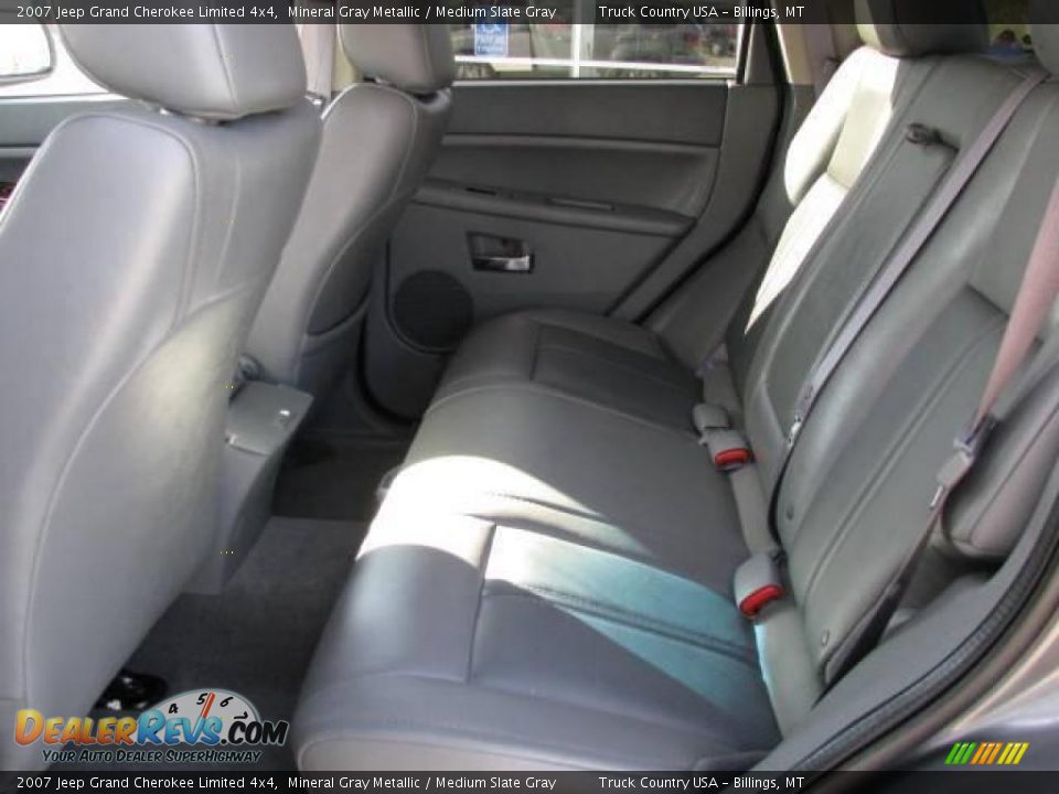 2007 Jeep Grand Cherokee Limited 4x4 Mineral Gray Metallic / Medium Slate Gray Photo #8