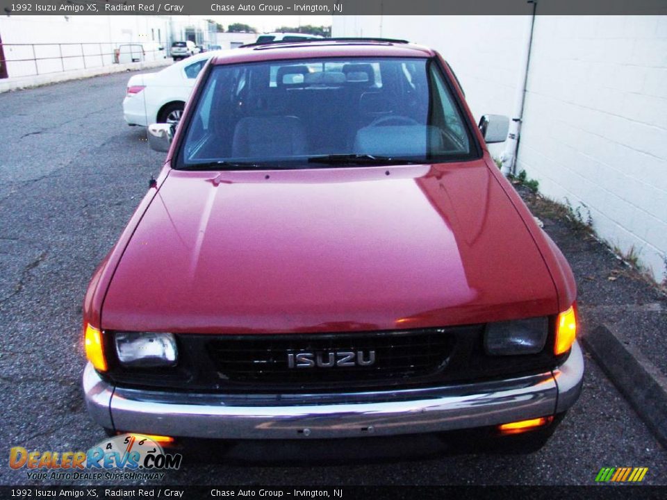 1992 Isuzu Amigo XS Radiant Red / Gray Photo #4