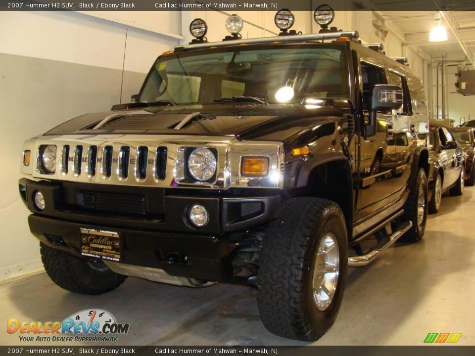 2007 Hummer H2 SUV Black / Ebony Black Photo #1