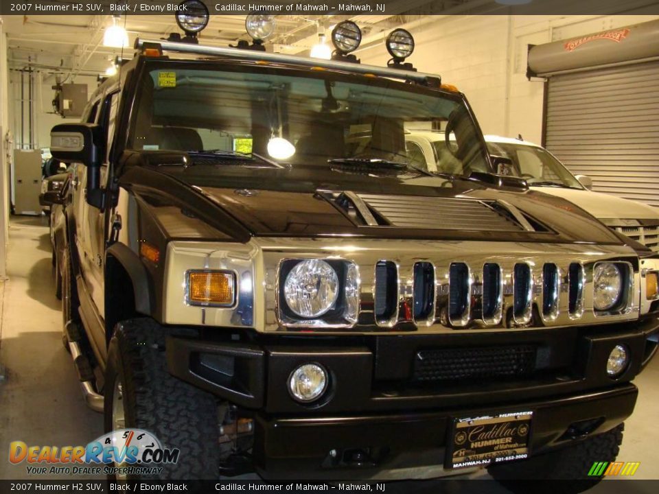 2007 Hummer H2 SUV Black / Ebony Black Photo #3