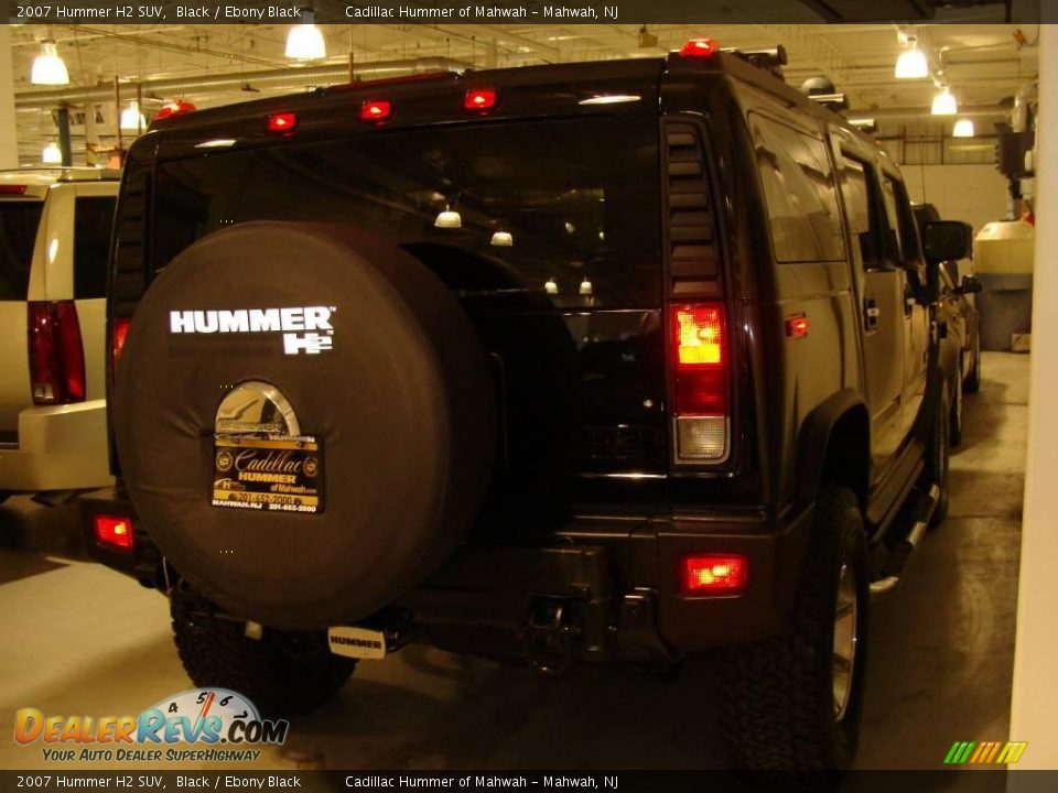 2007 Hummer H2 SUV Black / Ebony Black Photo #6