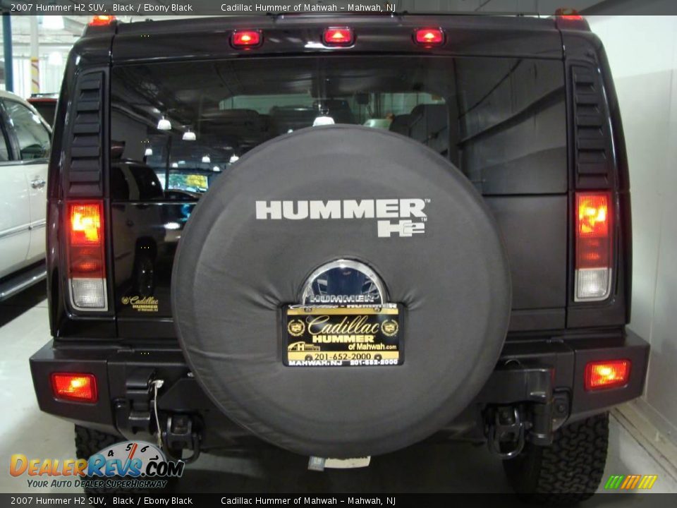 2007 Hummer H2 SUV Black / Ebony Black Photo #7