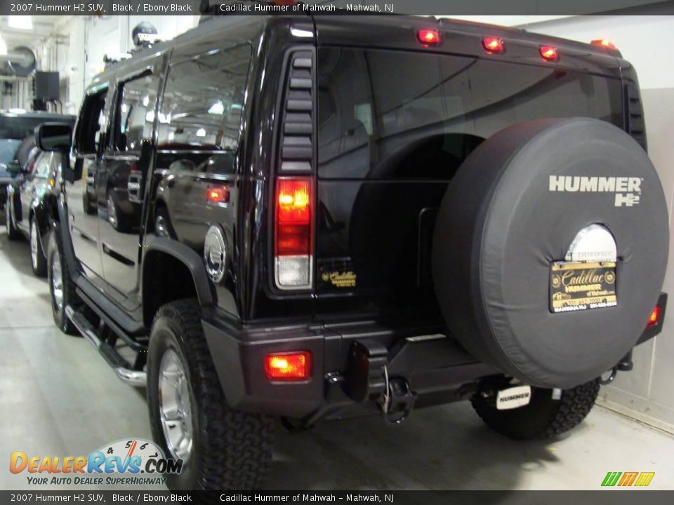 2007 Hummer H2 SUV Black / Ebony Black Photo #9