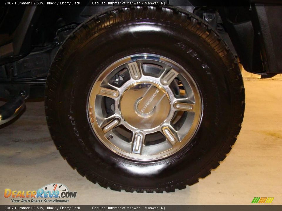 2007 Hummer H2 SUV Black / Ebony Black Photo #11