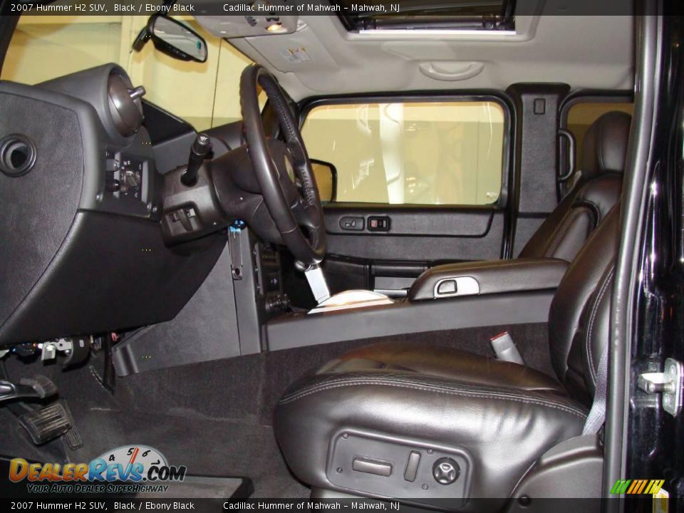 2007 Hummer H2 SUV Black / Ebony Black Photo #13