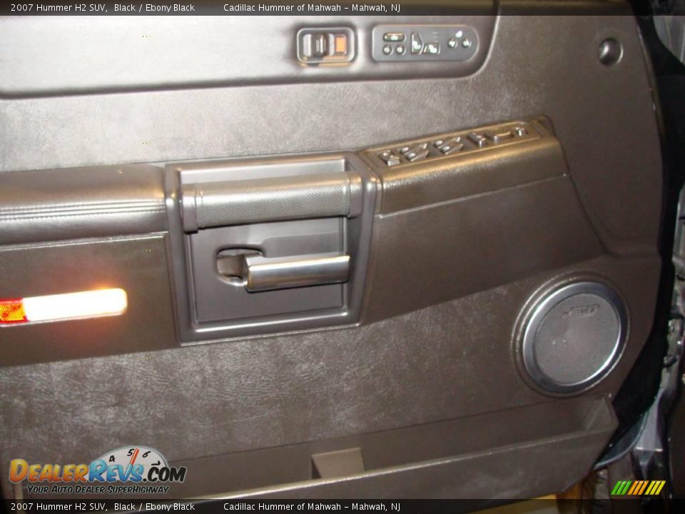 2007 Hummer H2 SUV Black / Ebony Black Photo #15